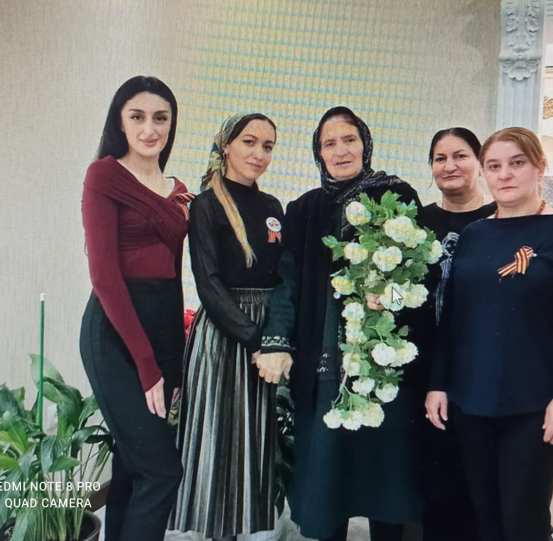 Посещение ветеранов труда.